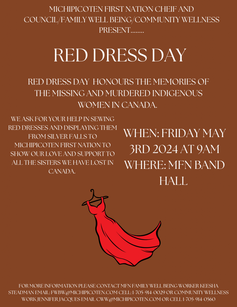 Red Dress Day - Sewing Dresses @ MFN Band Hall